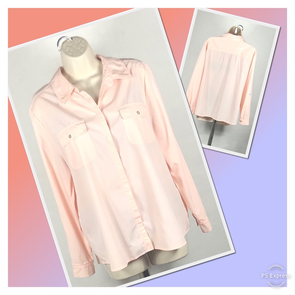 CHICO’S BUTTON DOWN BLOUSE